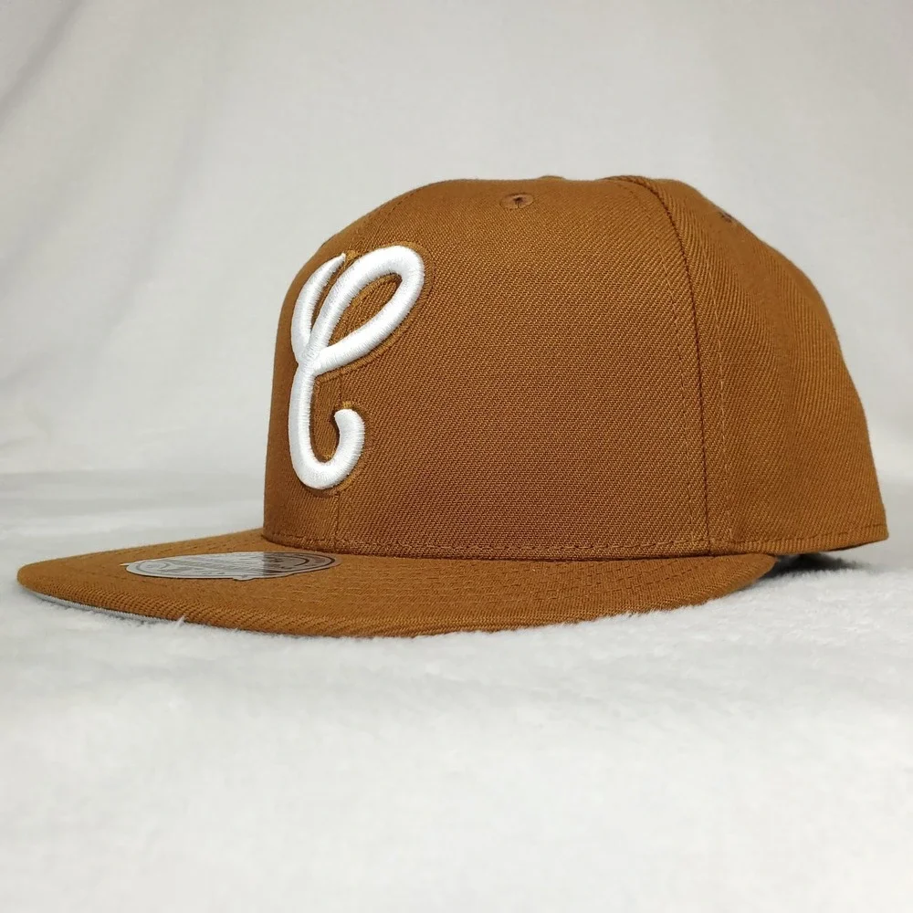 Chicago White Sox Mitchell &‎ Ness MLB Fitted 7 3/8 Liberty Fit Hat Cap Tan NWT